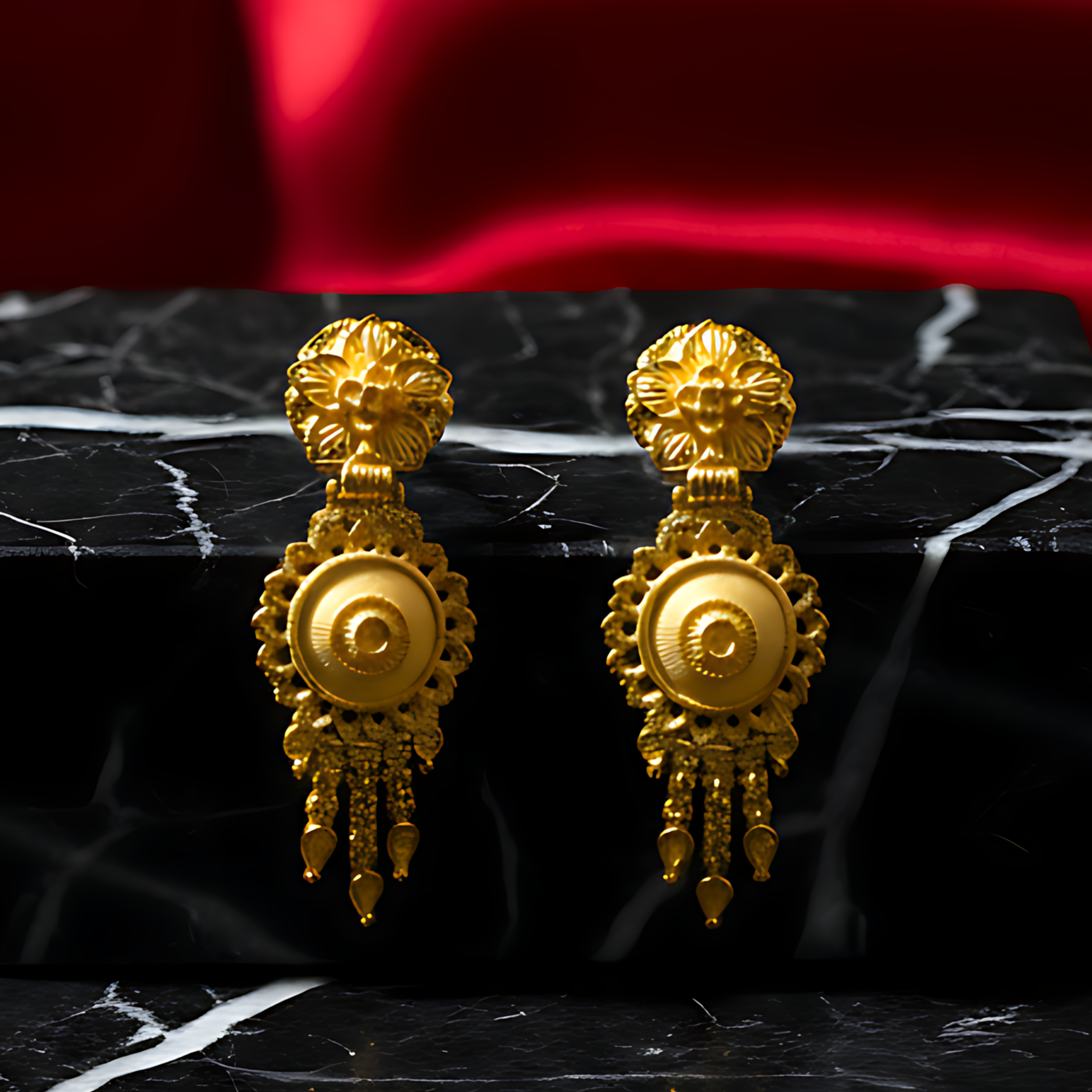 Classic Gold Drops Earrings