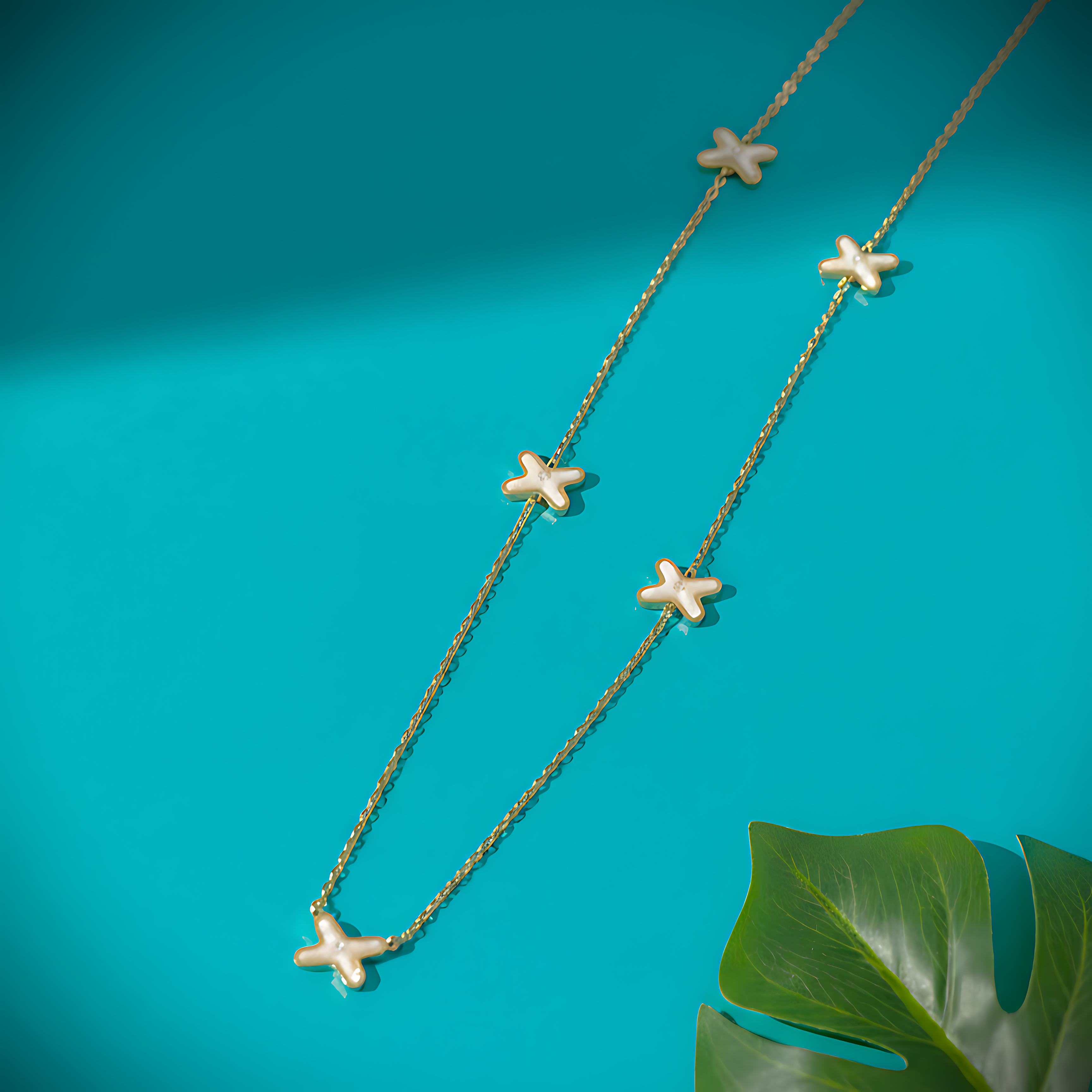 Golden Star Necklace