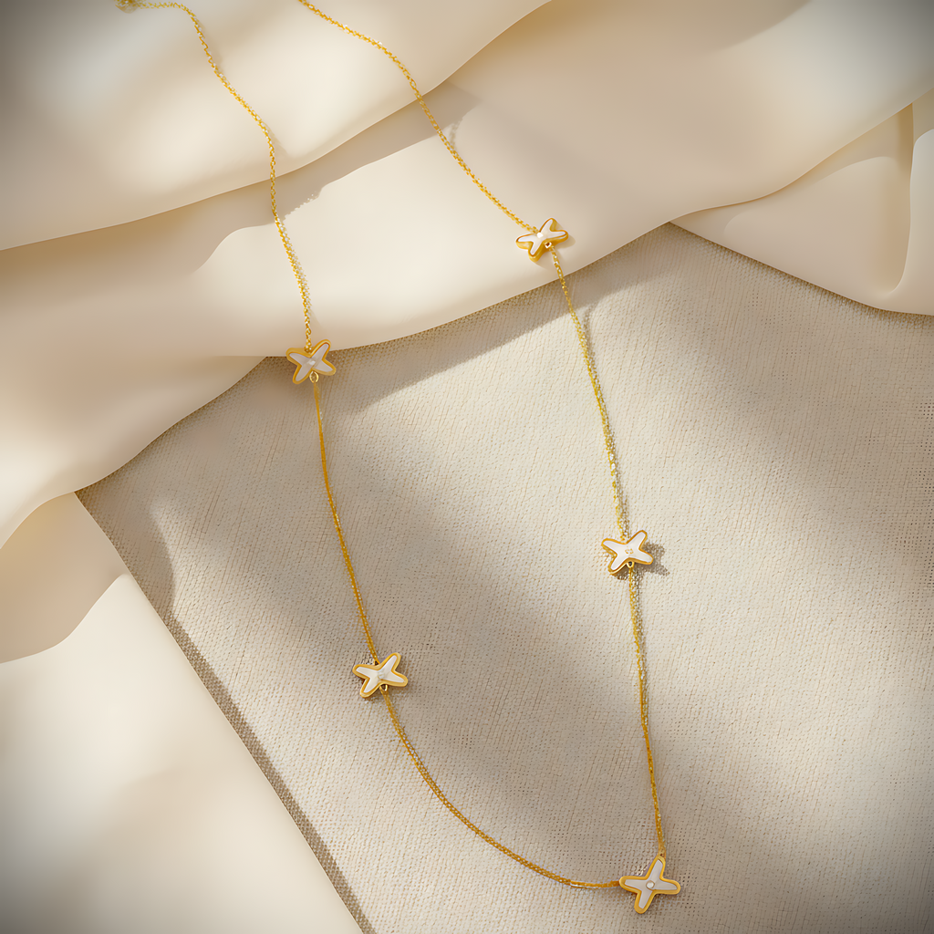 Golden Star Necklace