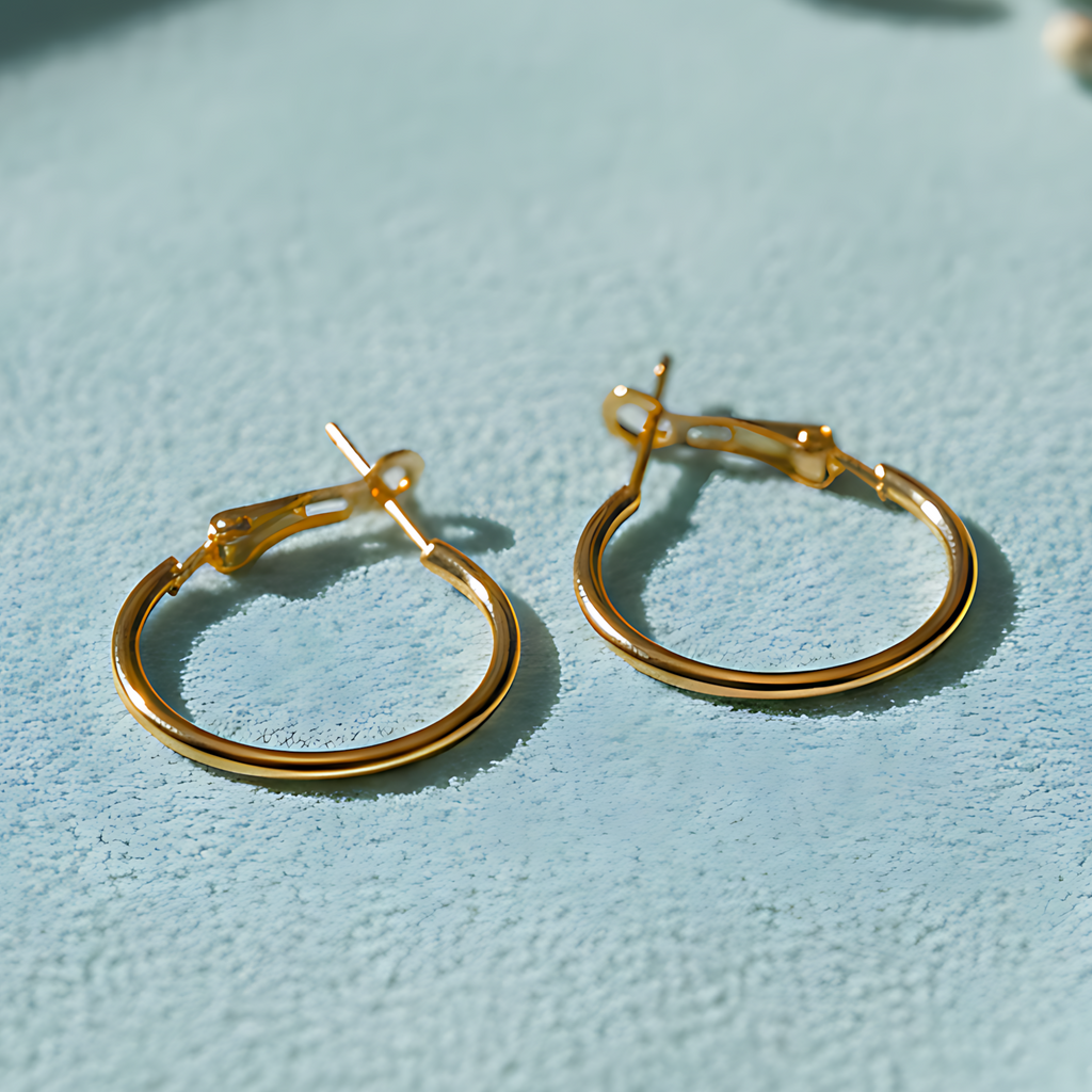 Classic Gold Hoop Earrings