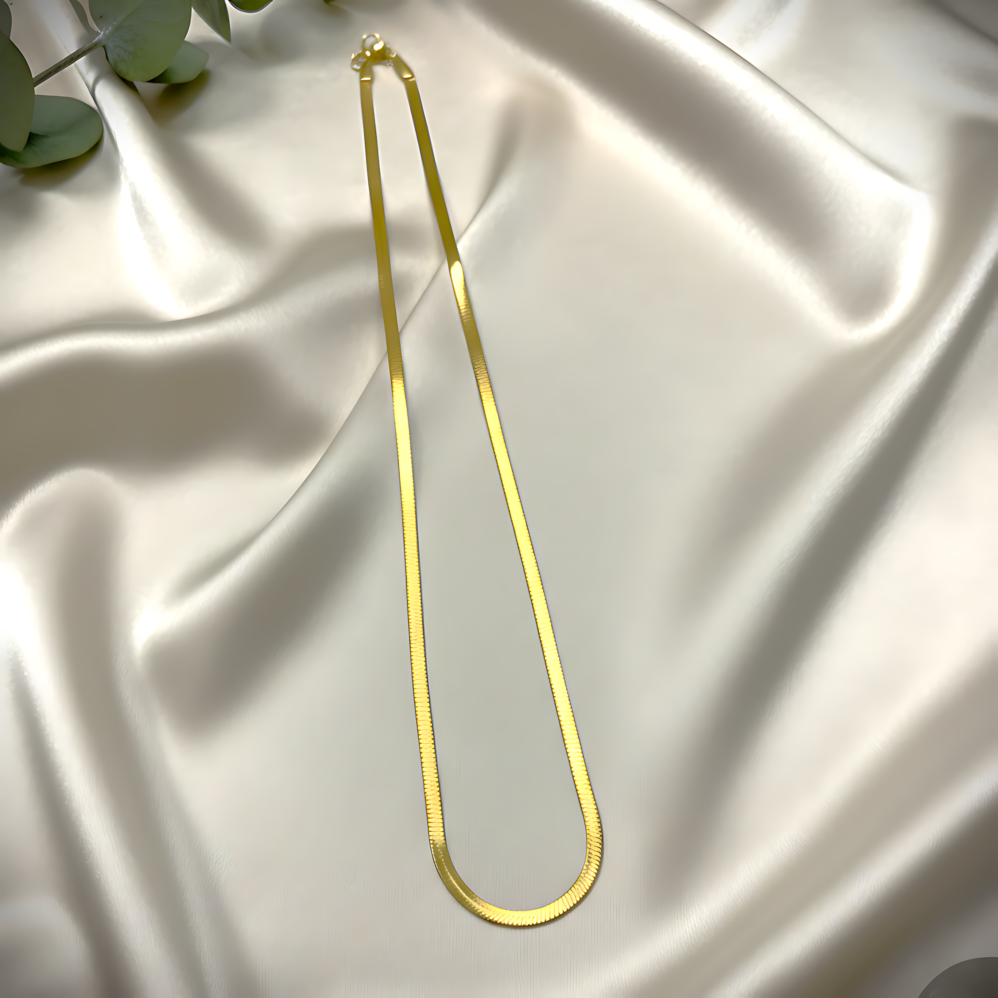 Modern Flat Snake Chain