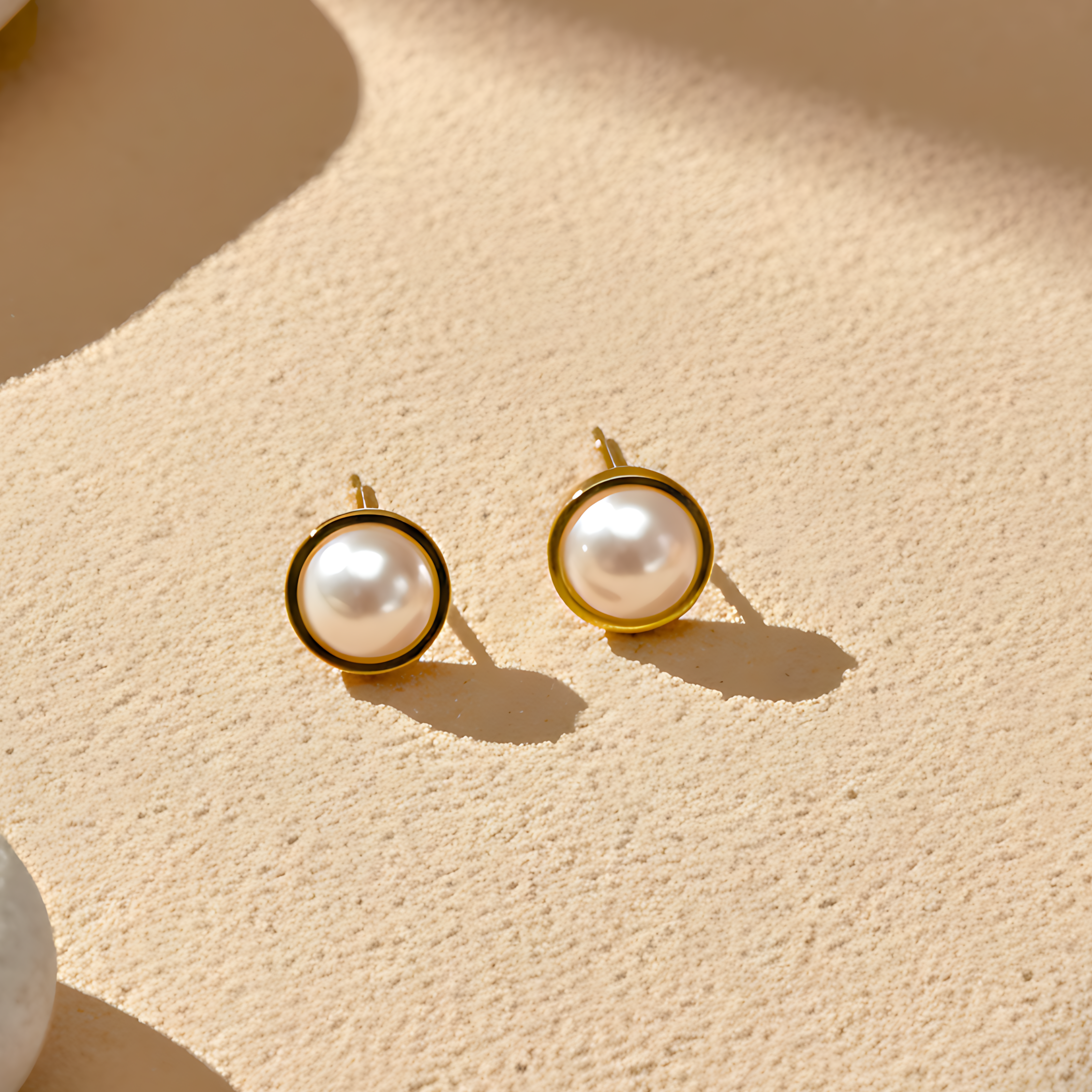 Floral Pearl Necklace Set