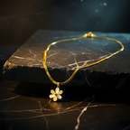 Floral Pendant Necklace