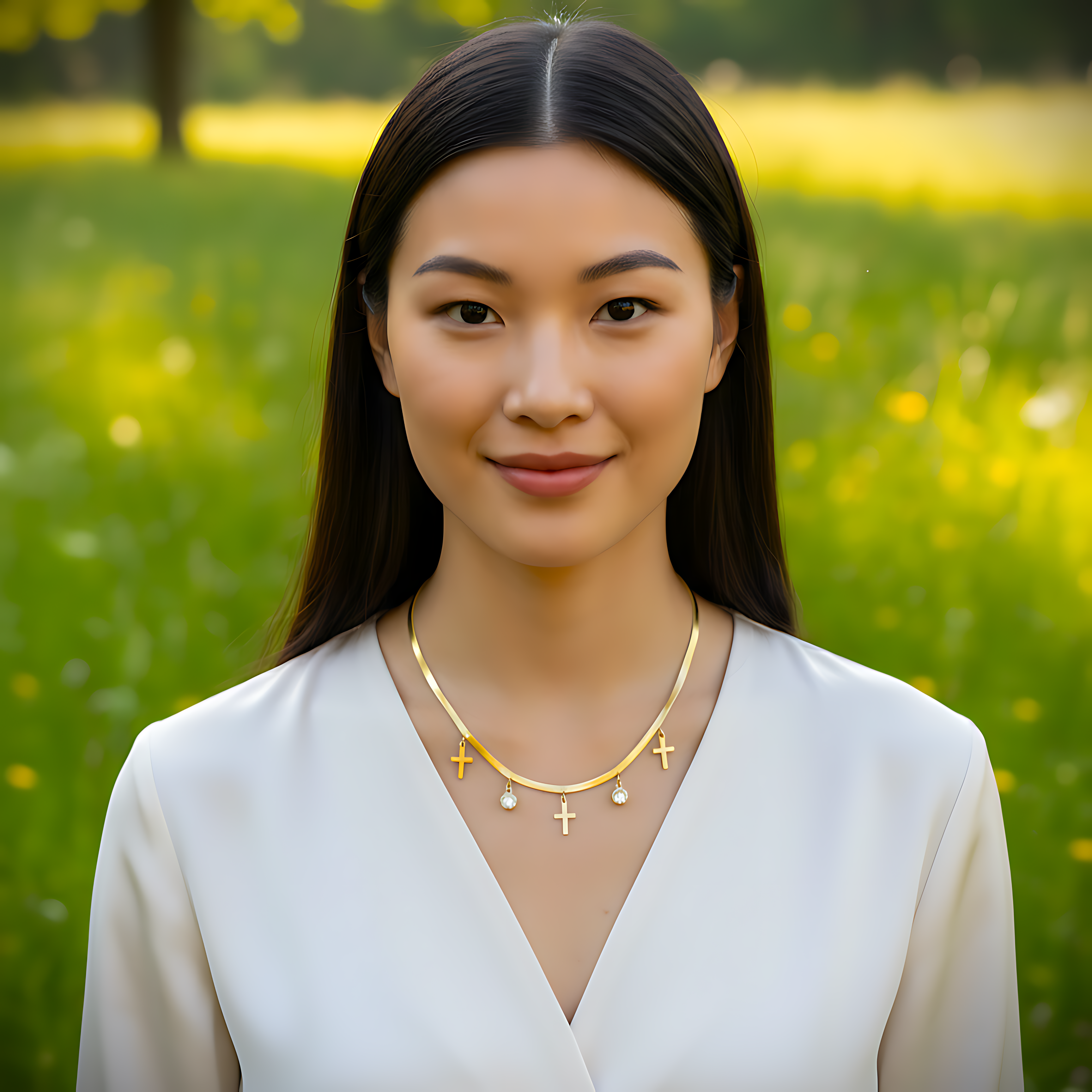 Crystal Charm Necklace