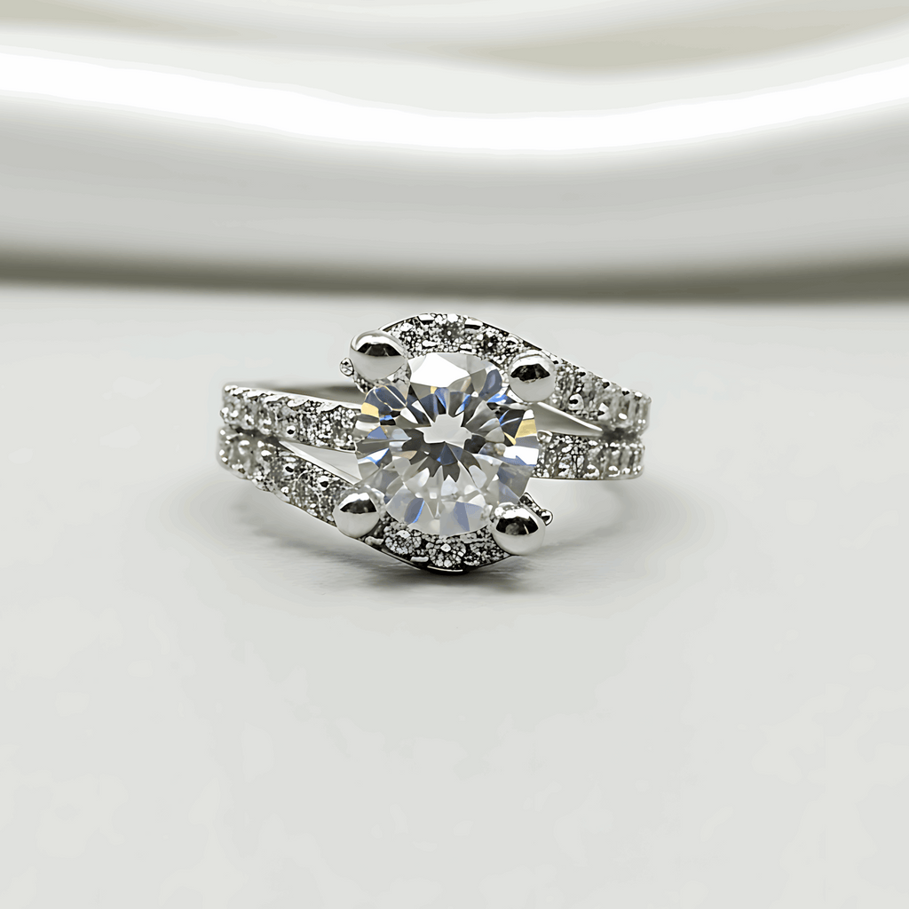 Classic AD Solitaire Ring