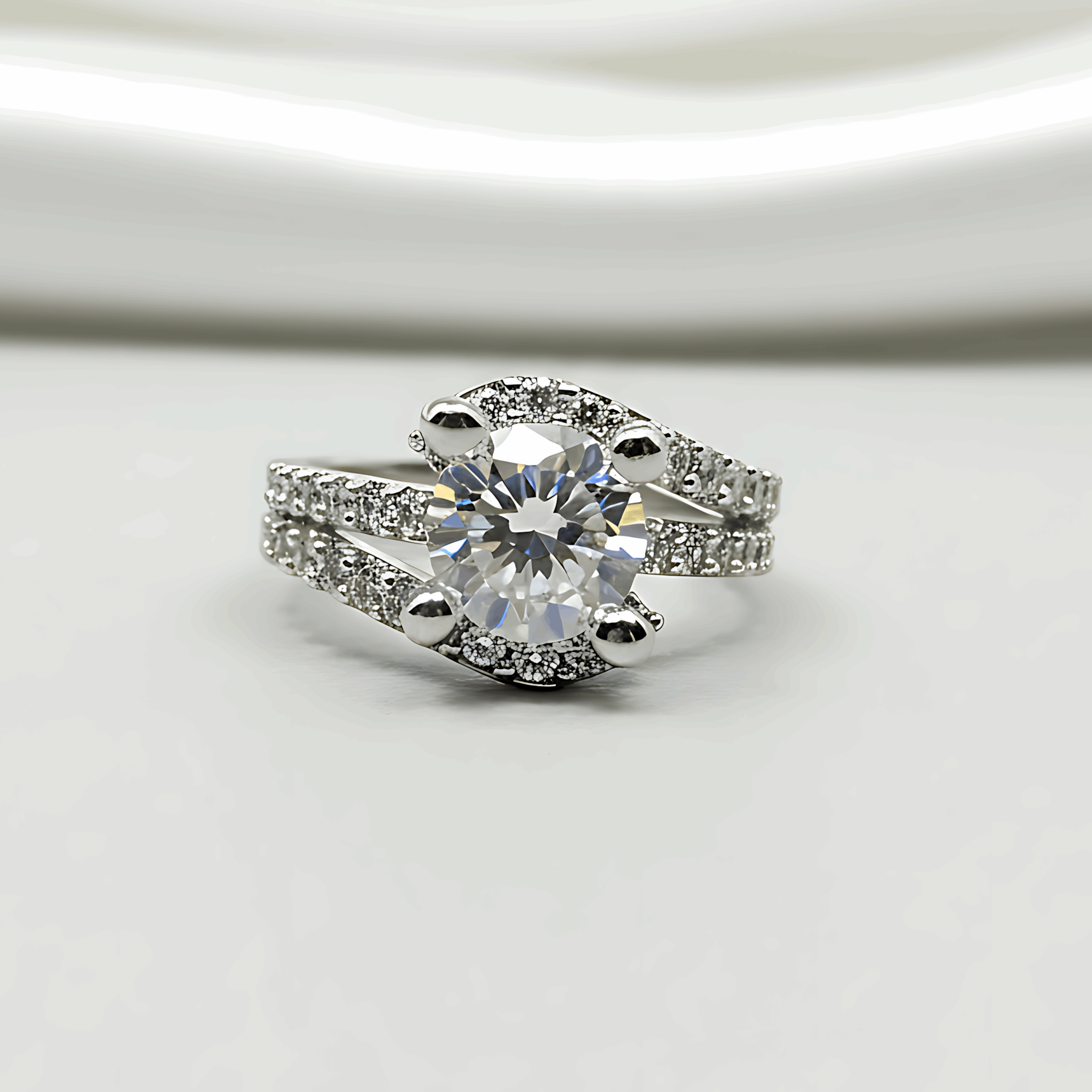 Classic AD Solitaire Ring