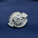 Sparkle AD Statement Ring