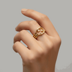 Gucci Inspired Gold Ring