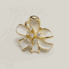 Floral Adjustable Ring
