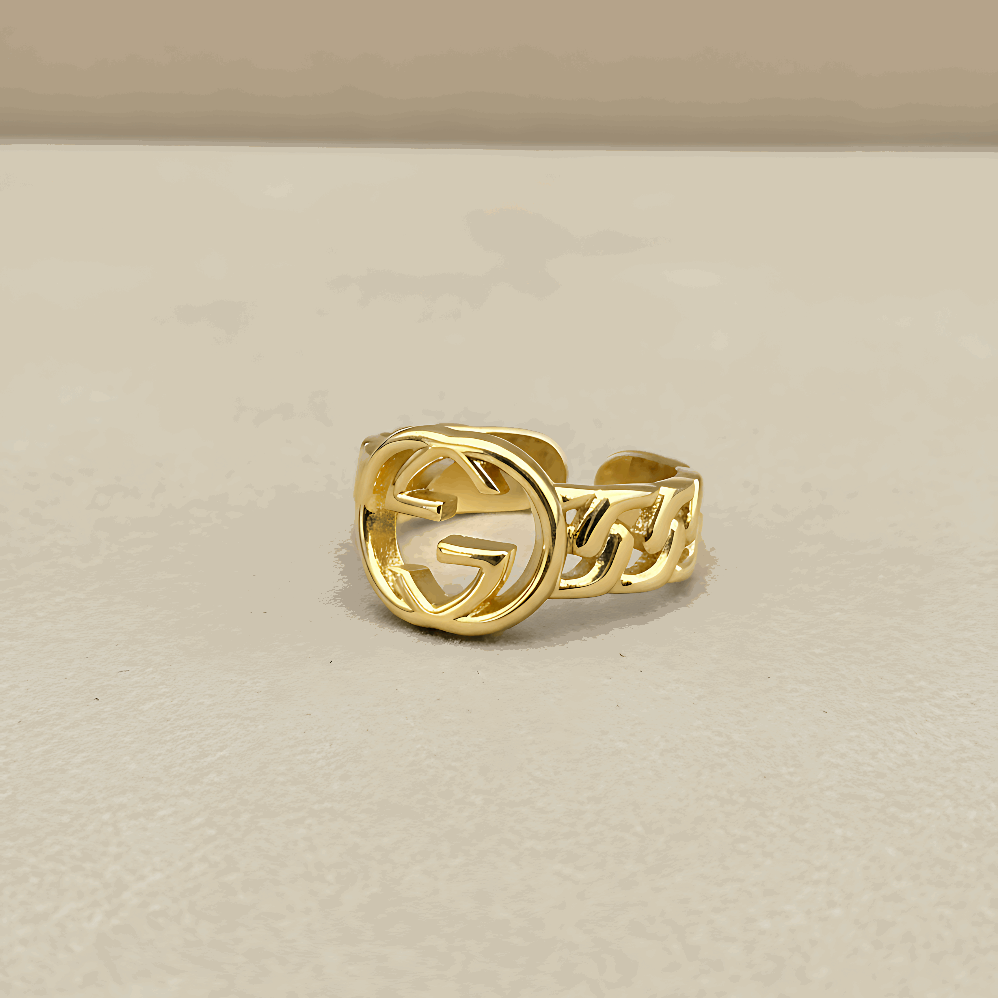 Gucci Inspired Gold Ring