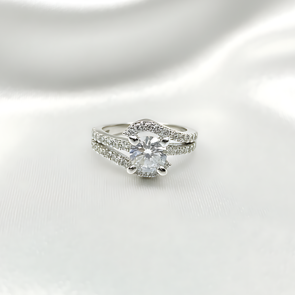 Classic AD Solitaire Ring