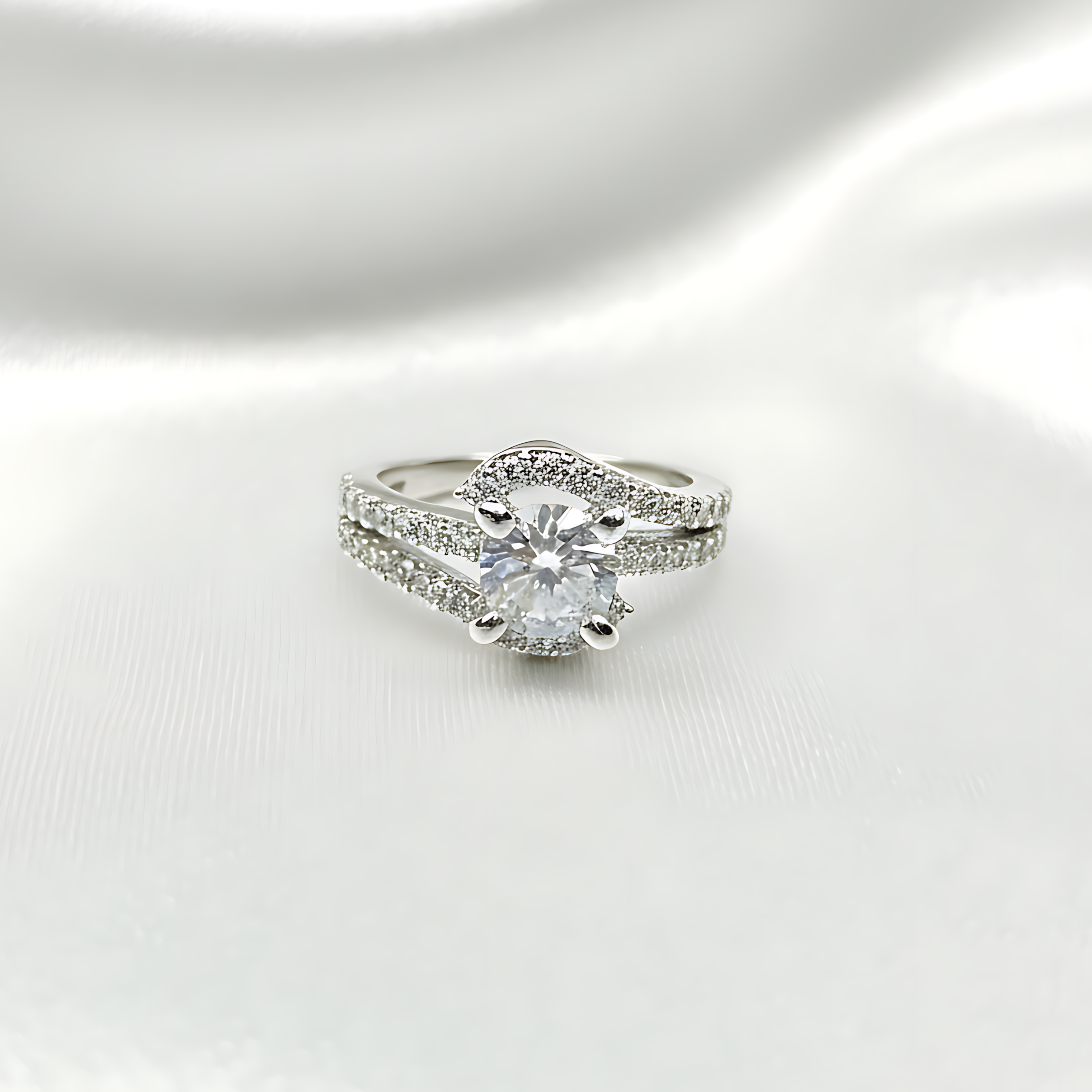 Classic AD Solitaire Ring