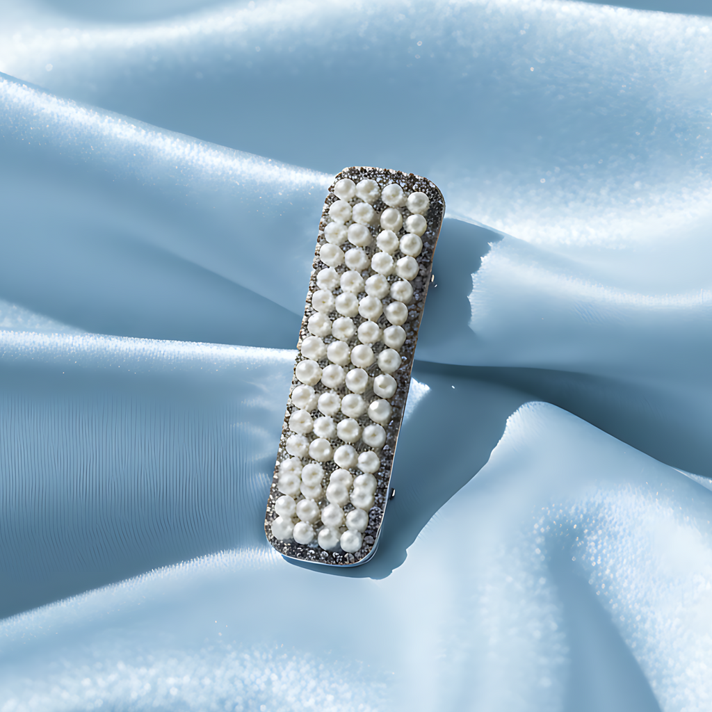 Pearl Statement Hair Clip (Set of 4)