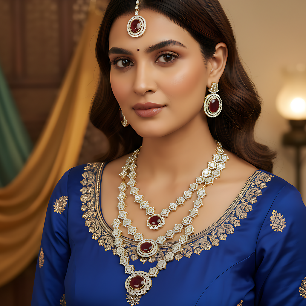 3 Layered Necklace Set