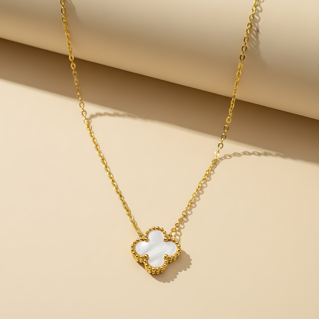 Clover Necklace & Earring Set