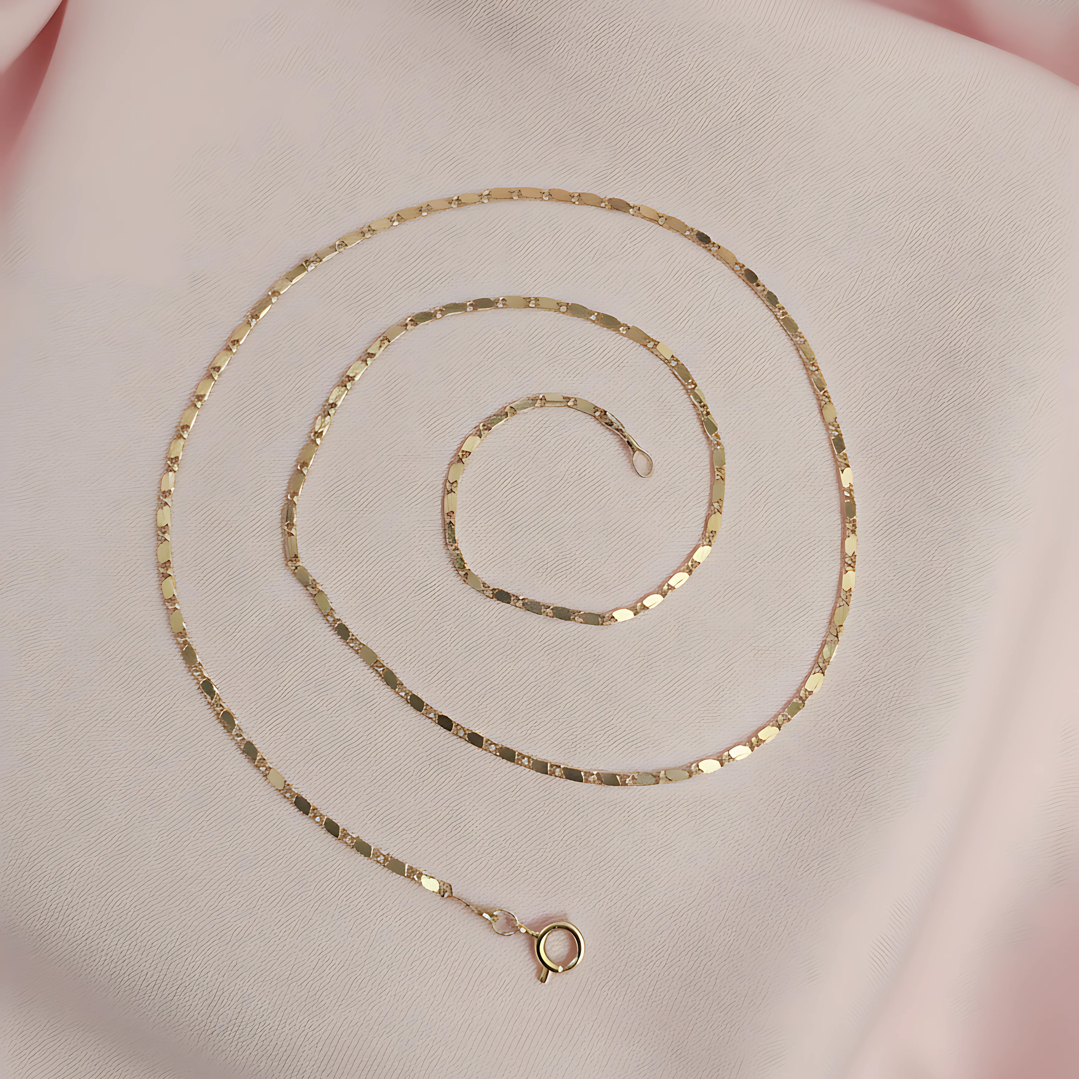 Classic Gold Chain & Floral Cuff Bracelet Combo Set