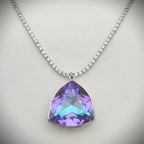 Spark Rhinestone Necklace Set