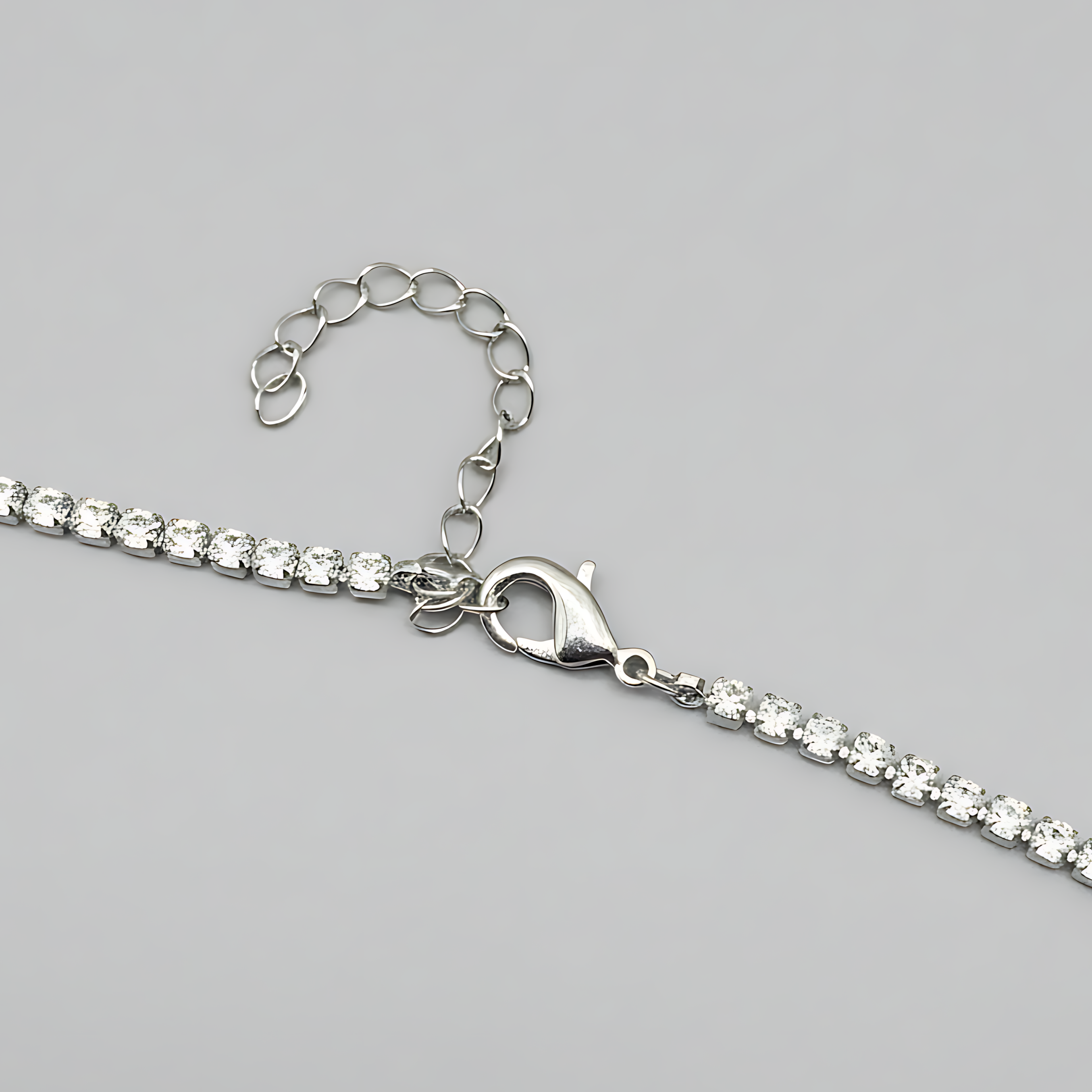 Spark Rhinestone Necklace Set