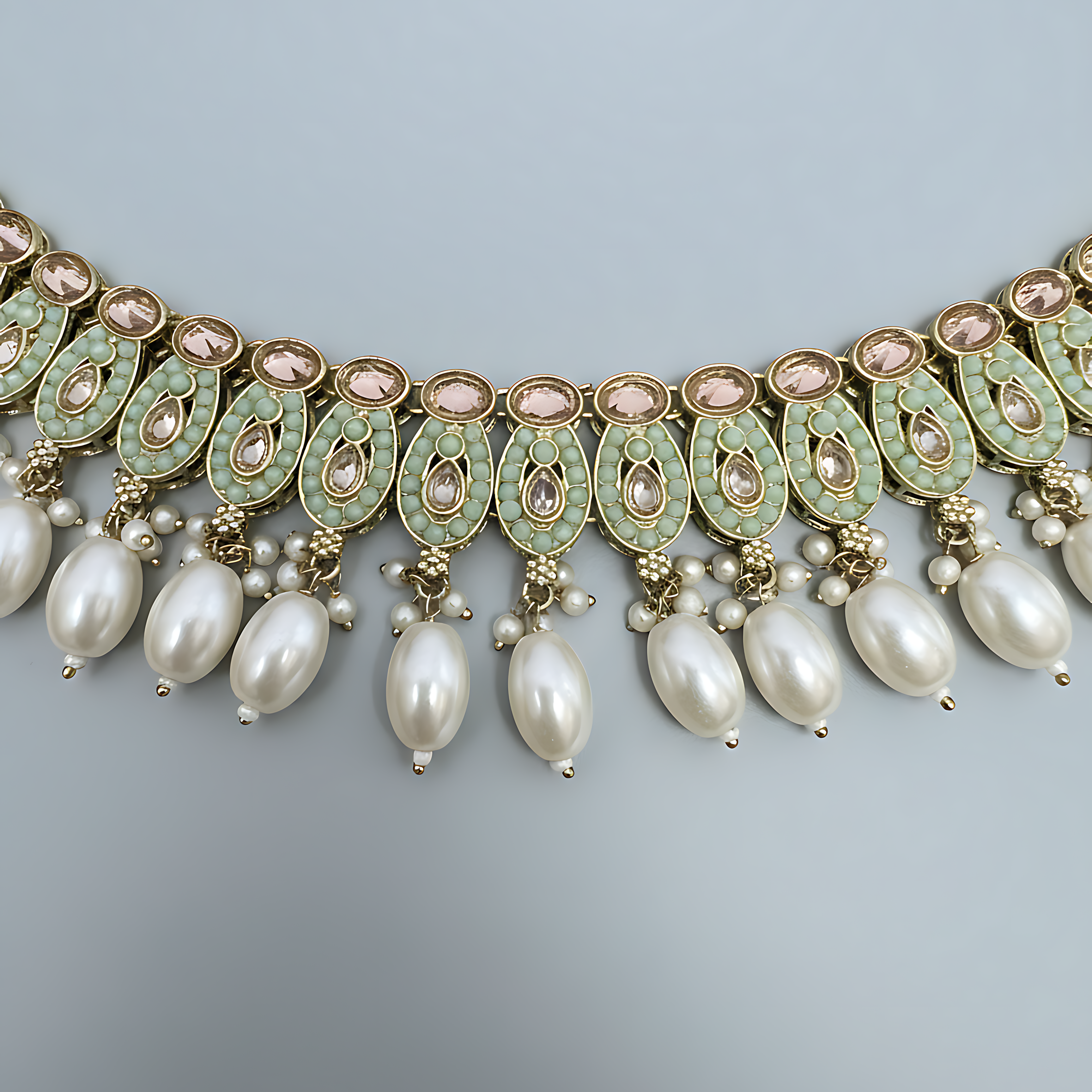 Traditional Kundan Choker Set