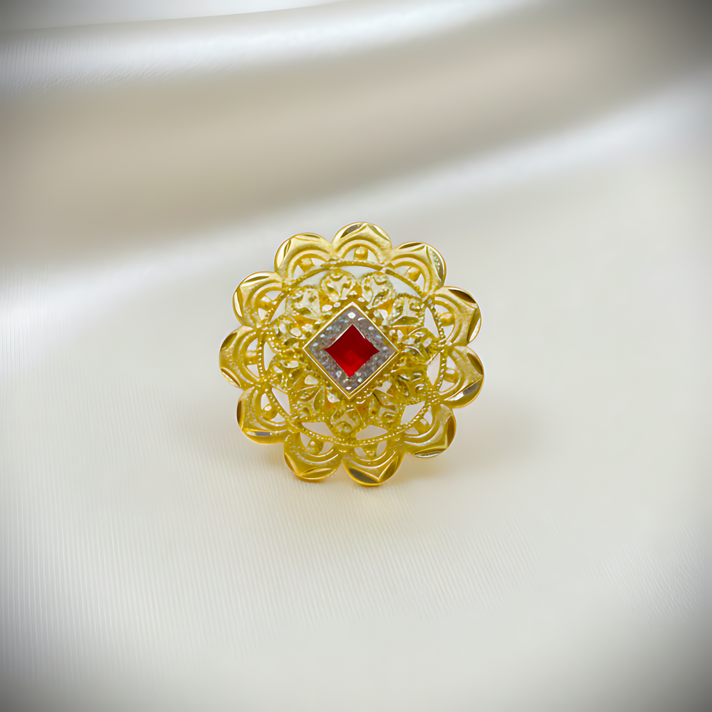 Traditional Regal Gold Studs