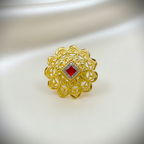 Traditional Regal Gold Studs