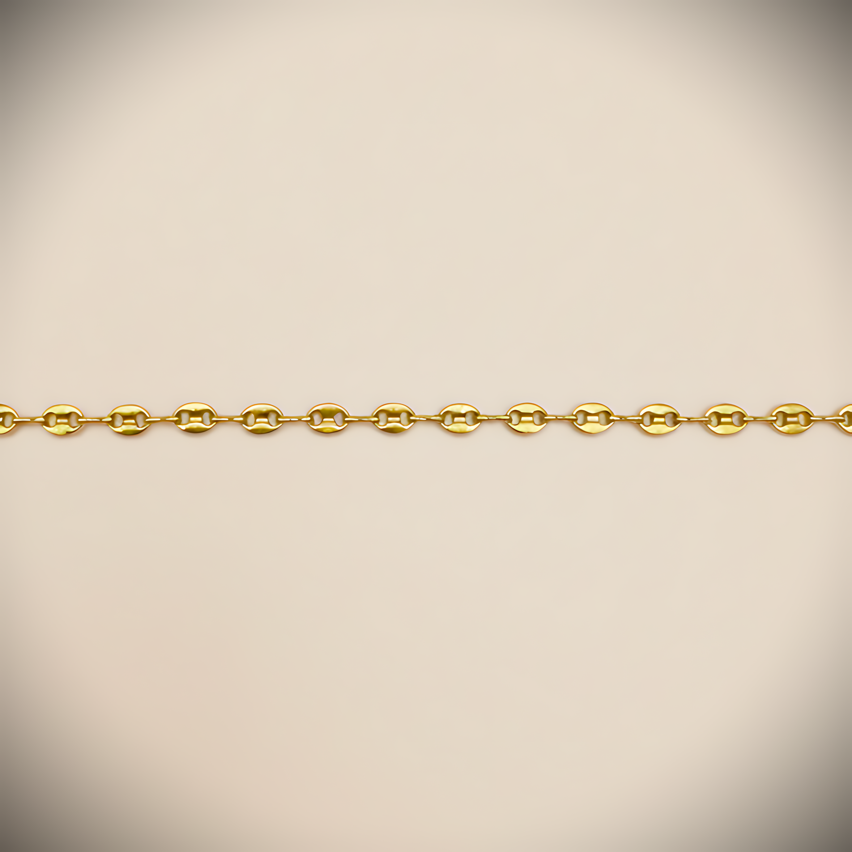 Gold-Plated Link Chain Bracelet