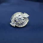 Sparkle AD Statement Ring