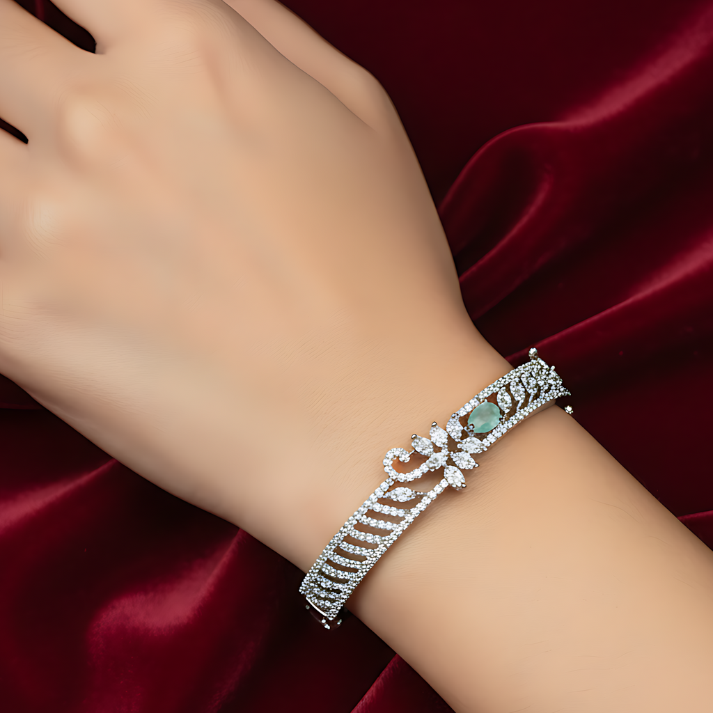 Green Stone AD Bracelet