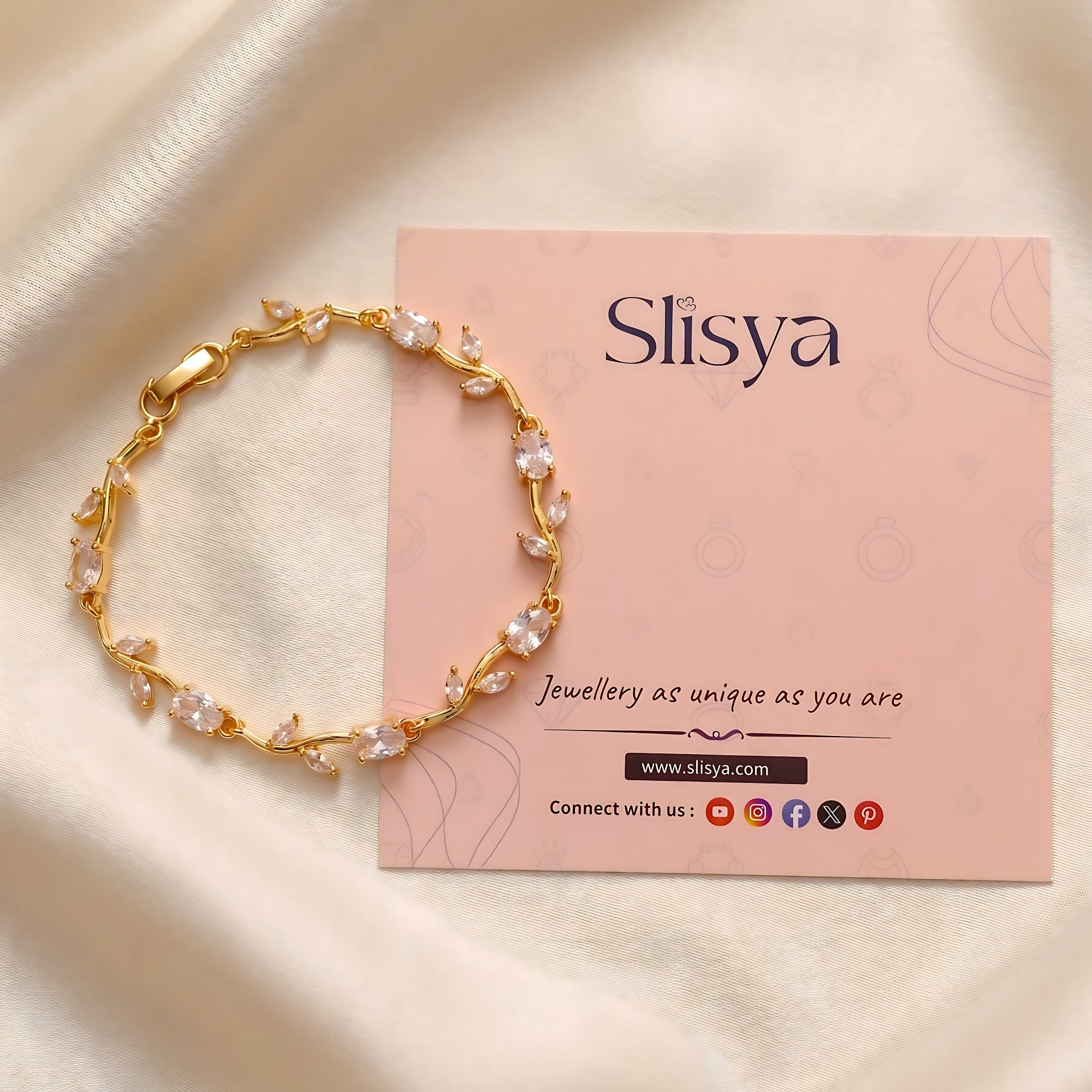 Tulip Crystal Bracelet