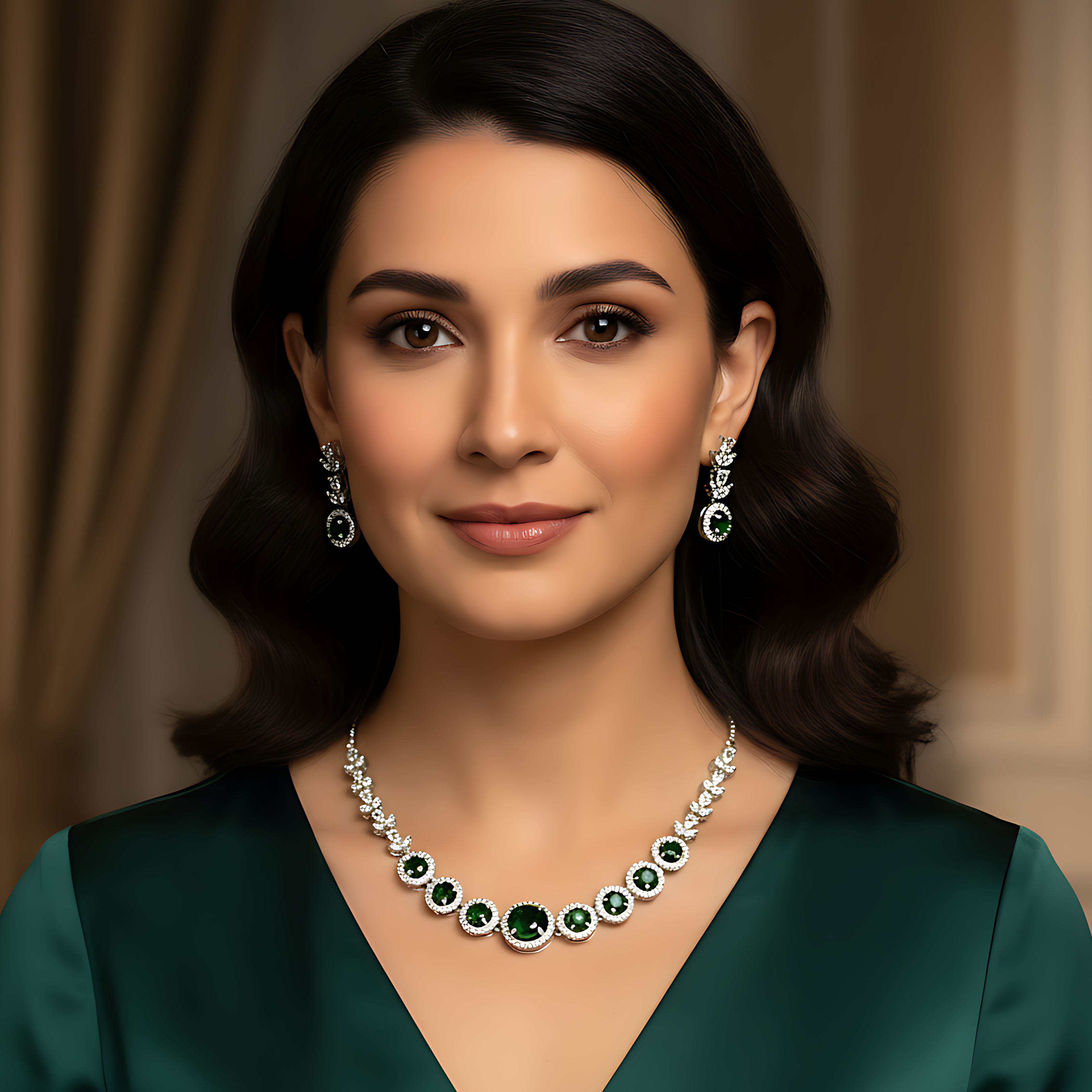 Classic Emerald Shine Set