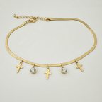 Crystal Charm Necklace