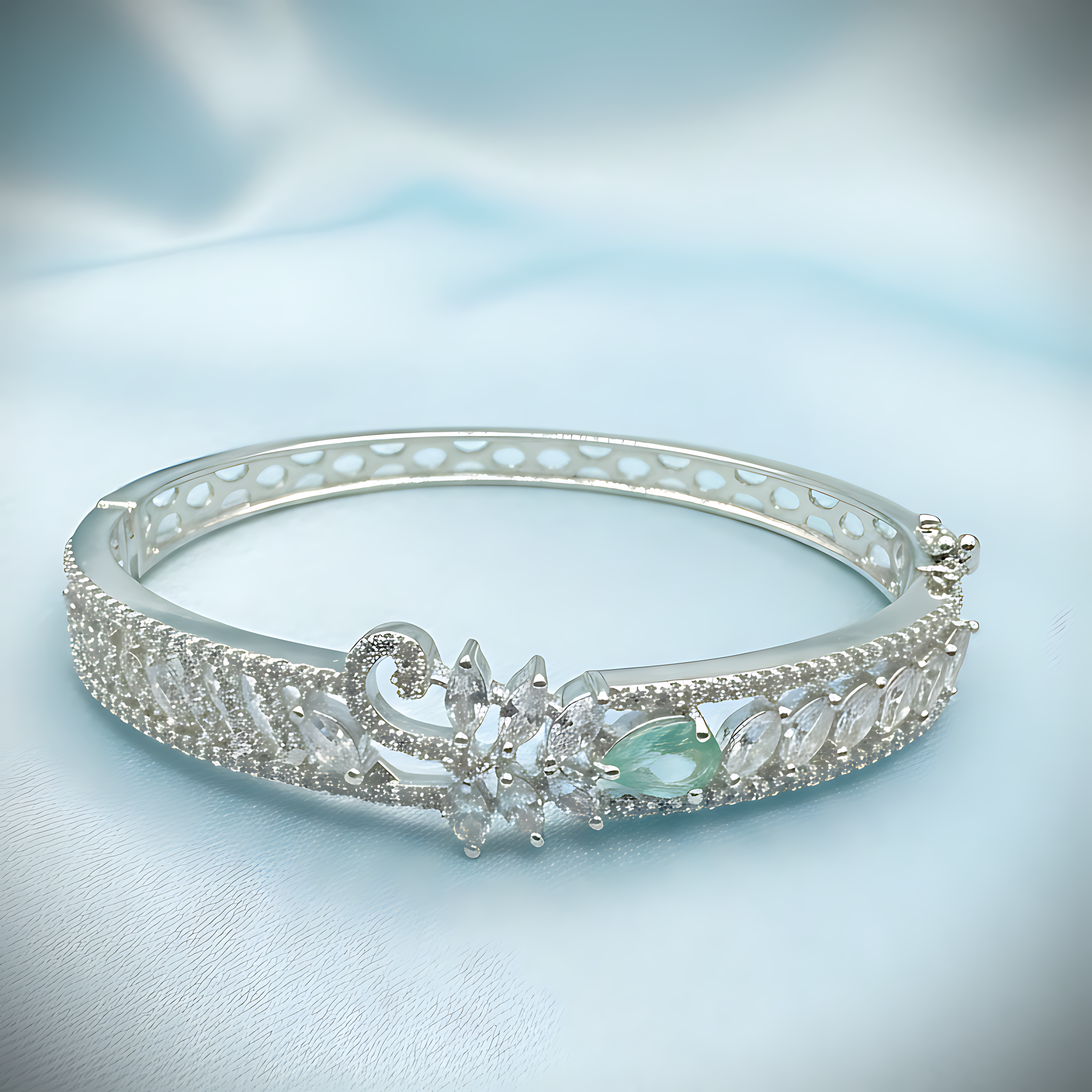 Green Stone AD Bracelet