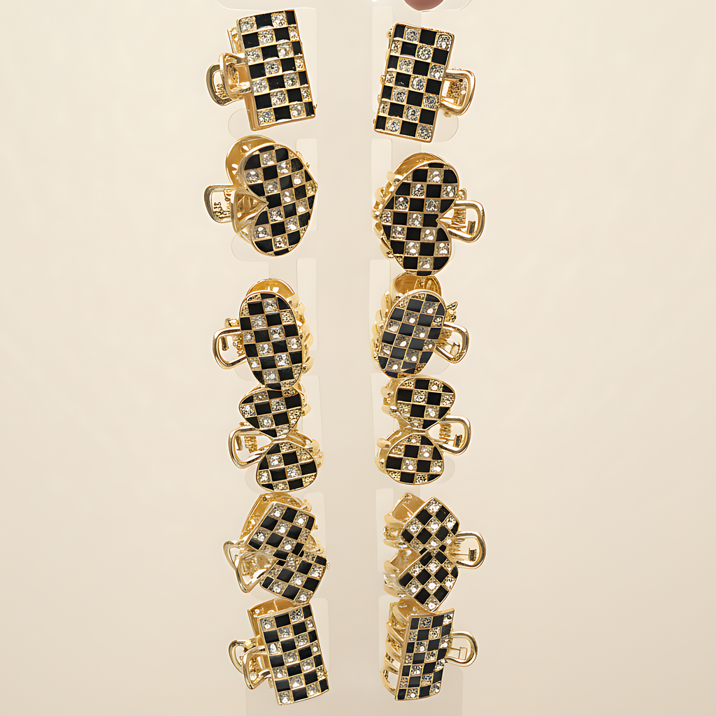 Elegant Crystal Hair Claw