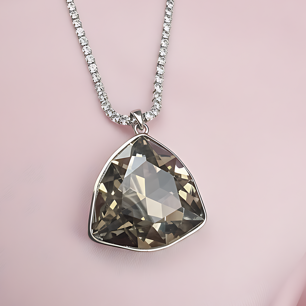 Spark Rhinestone Necklace Set