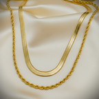 Double Layer Chain Necklace
