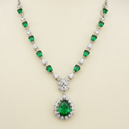 Stone AD Necklace Set