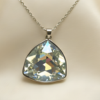 Crystal Pendant Necklace & Earring Set