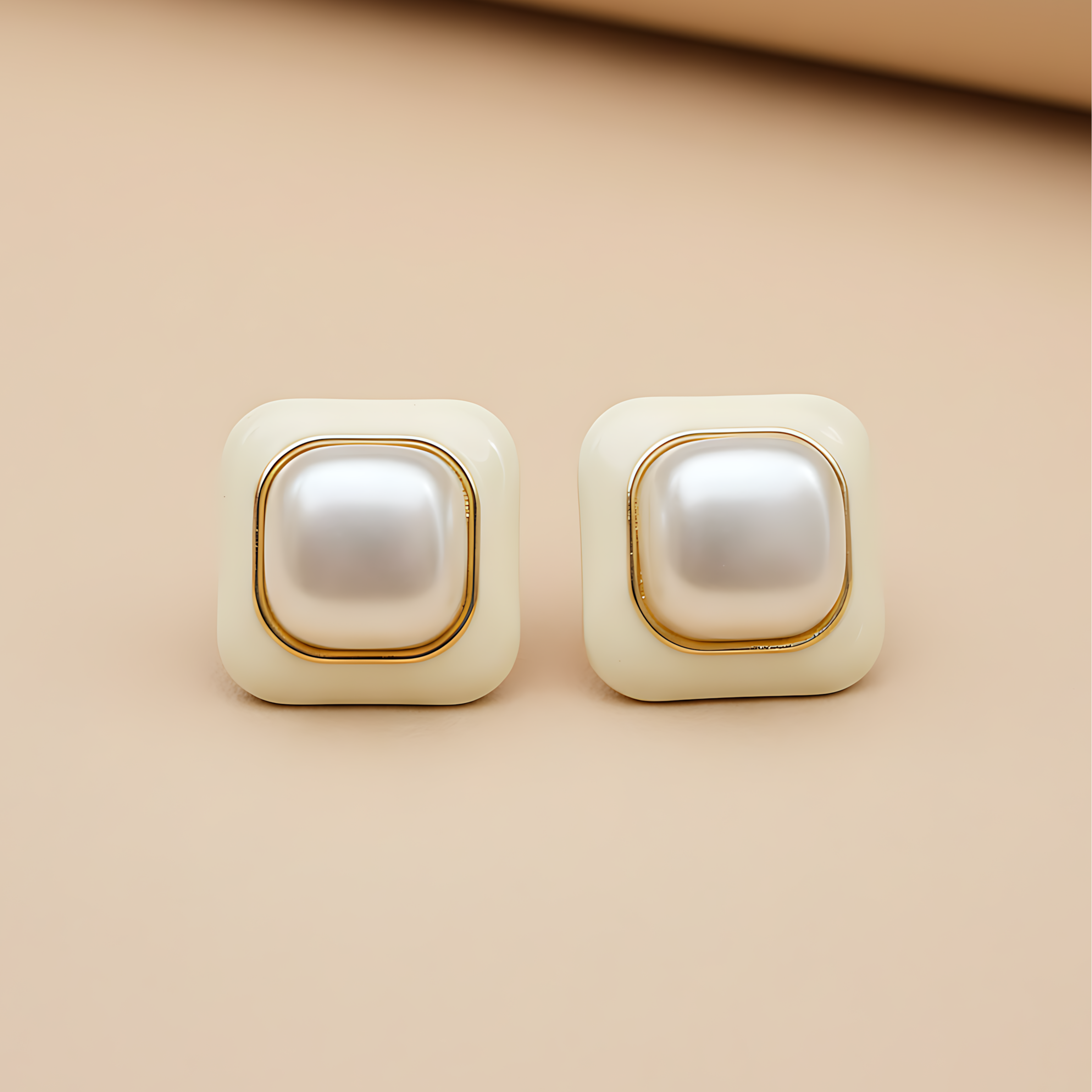 Classic Pearl Stud Earrings