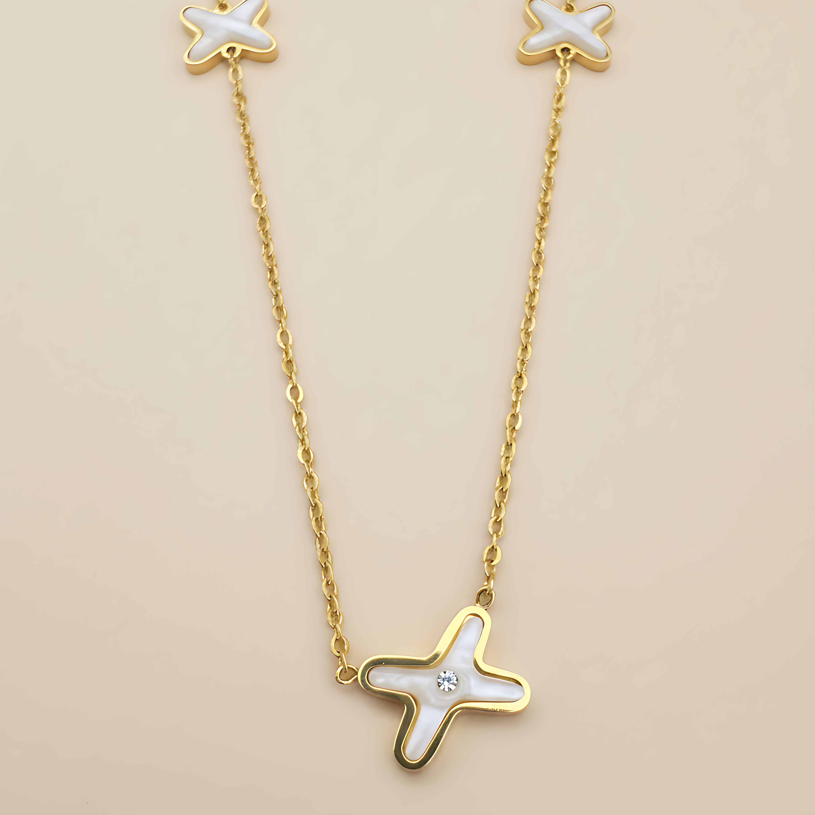 Golden Star Necklace