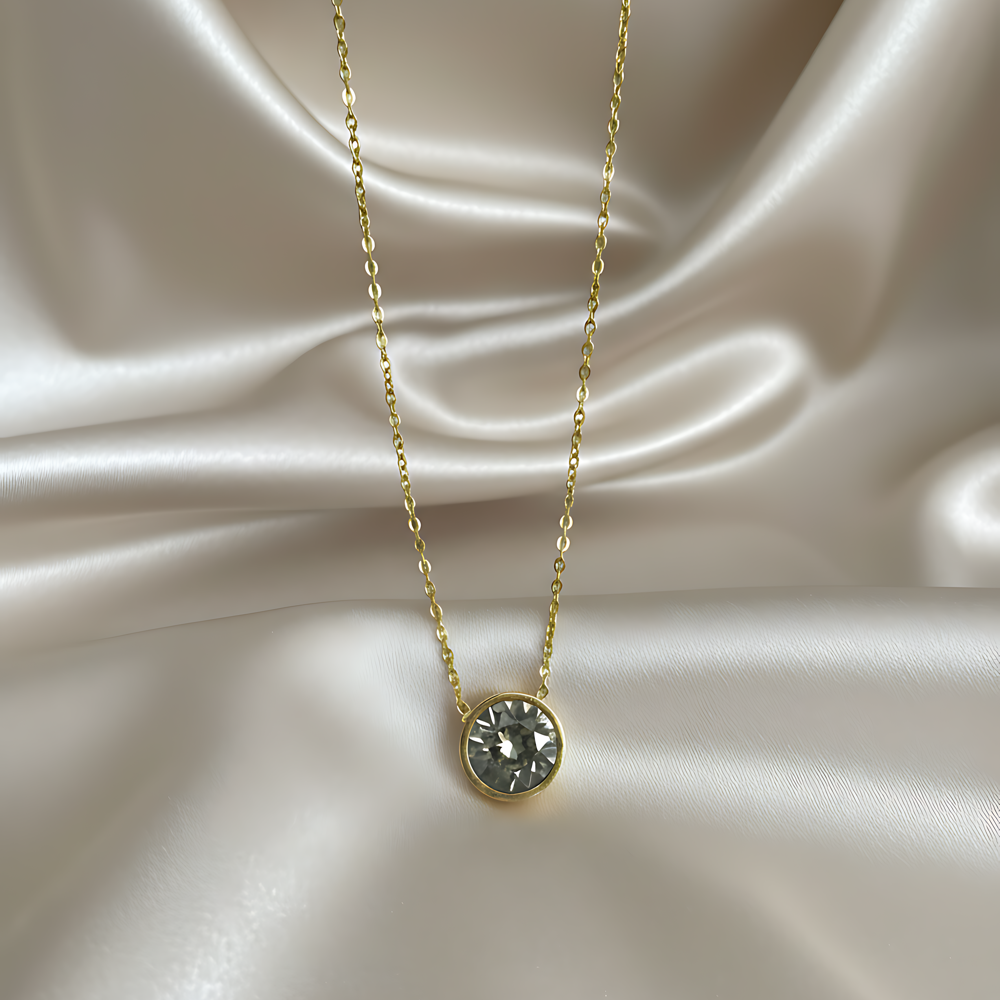 Solitaire Pendant Necklace