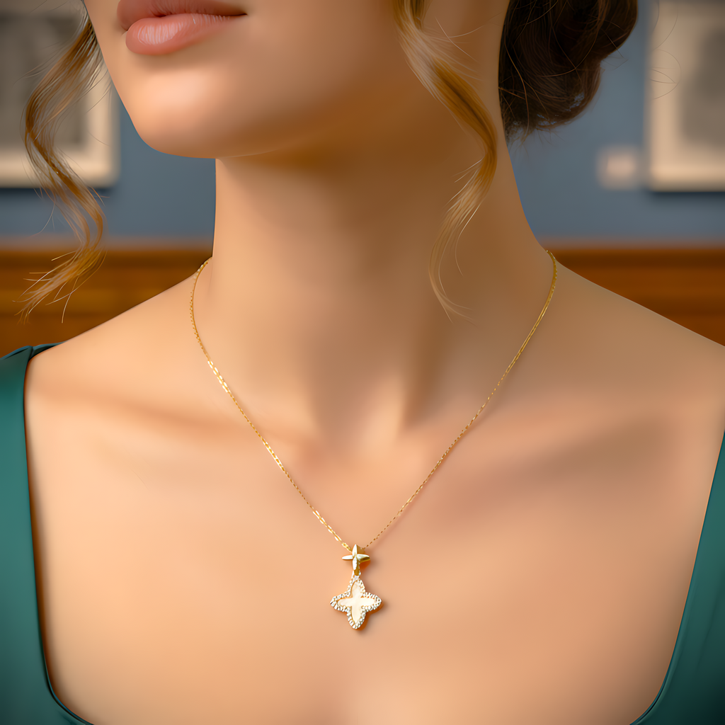 Clover Charm Necklace