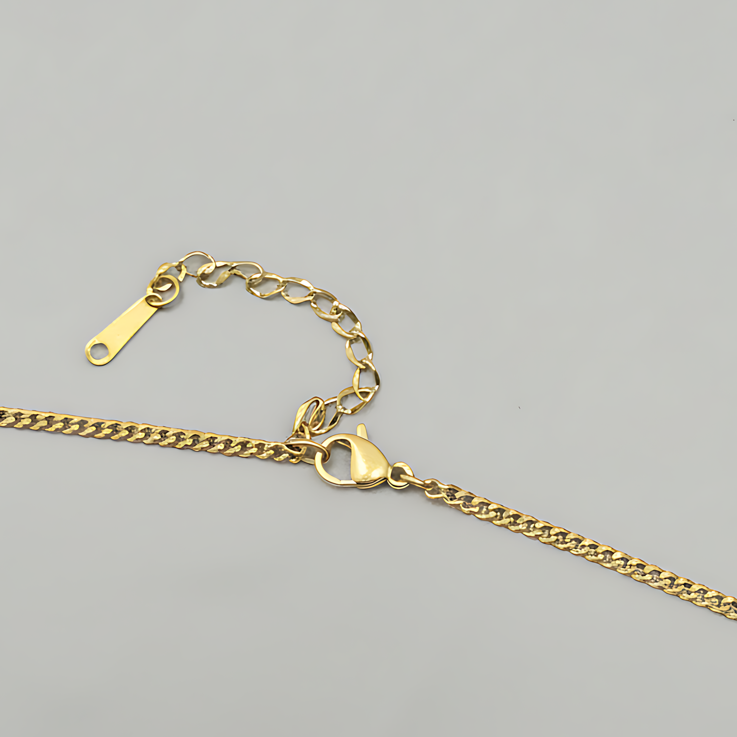 Golden Blossom Pendant Necklace