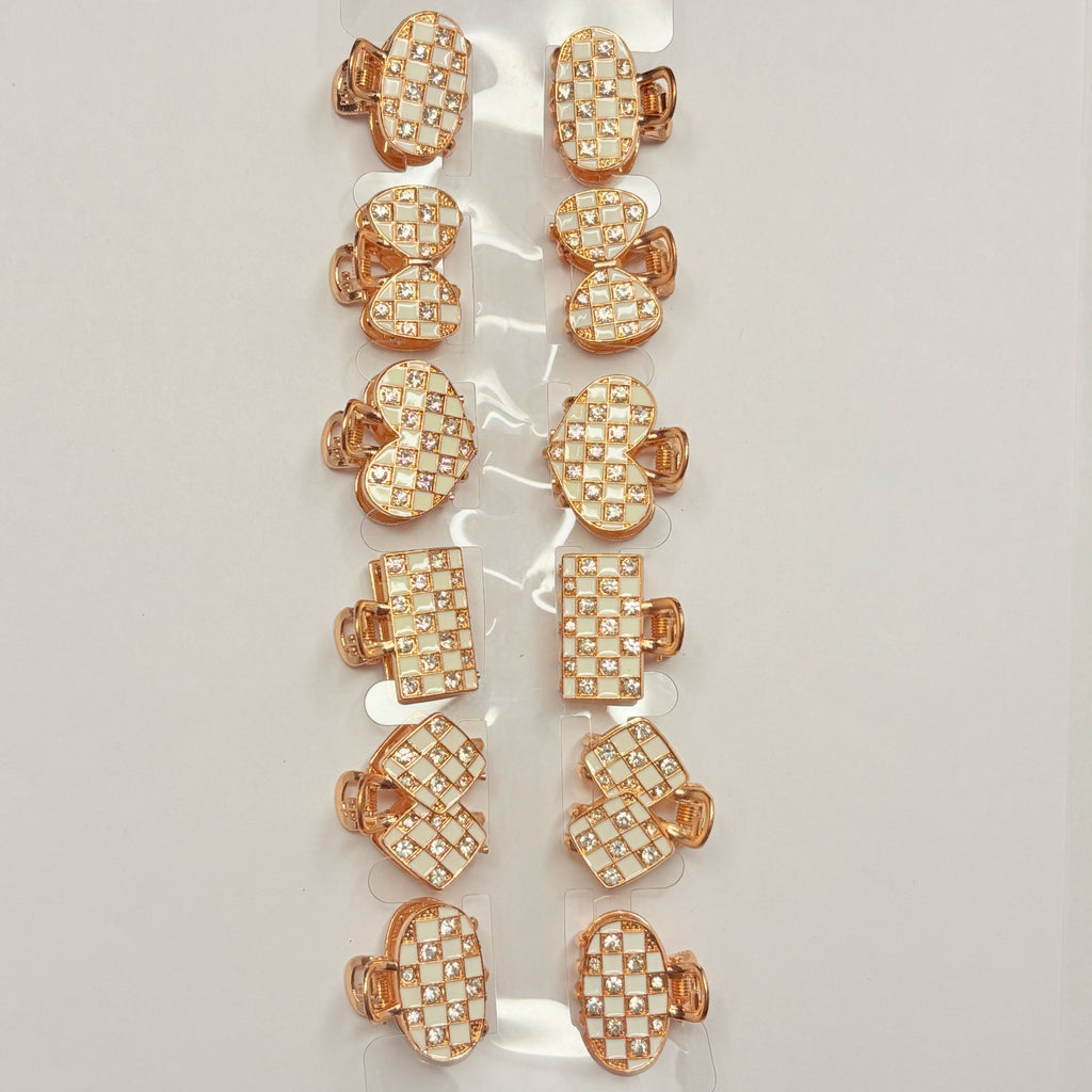 Elegant Crystal Hair Claw