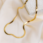 Modern Flat Snake Chain