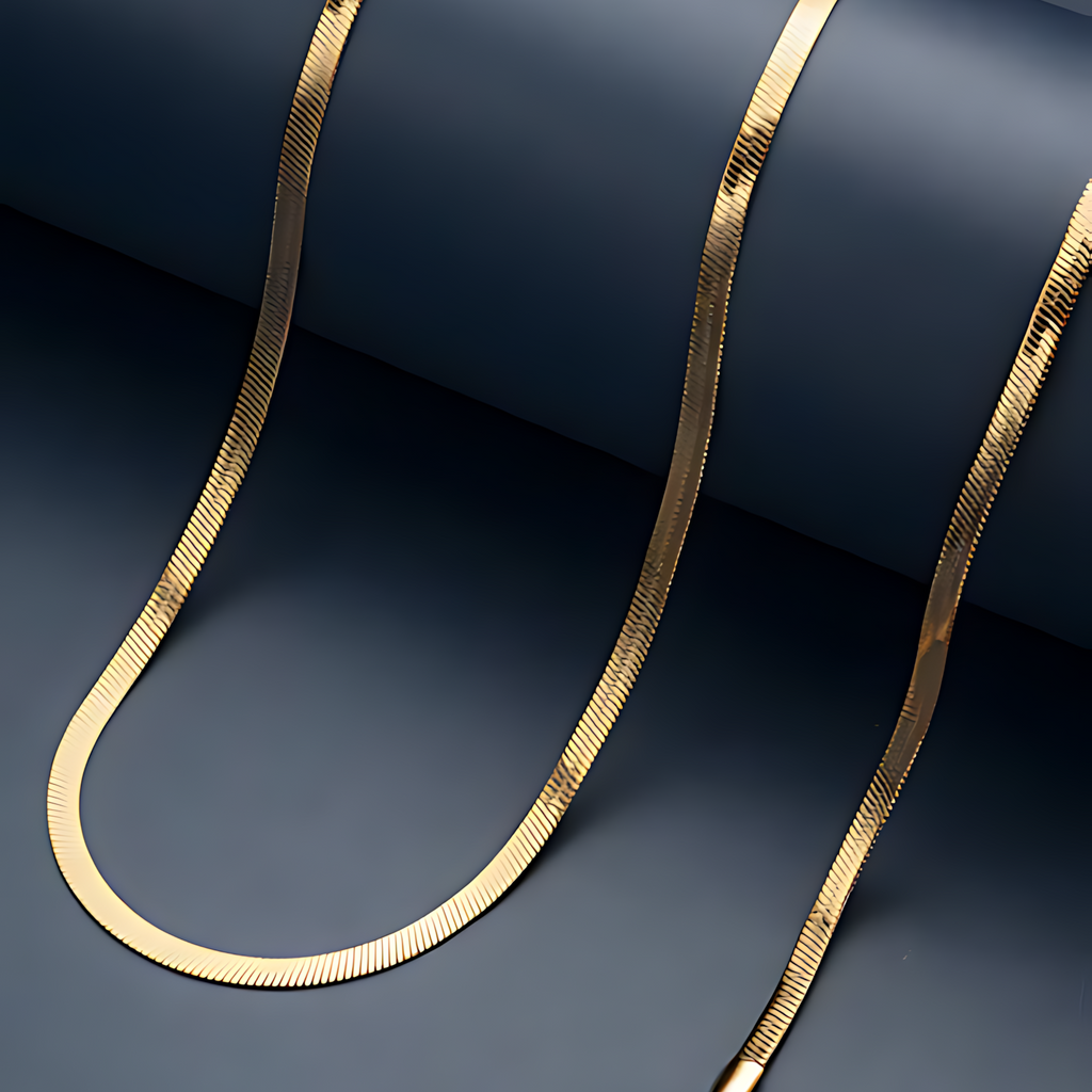 Modern Flat Snake Chain